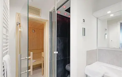 Ein Badezimmer in der Unterkunft Highend Travemünde - Whg 102