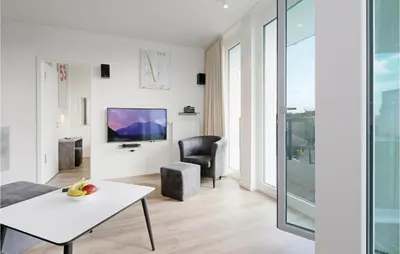 TV/Unterhaltungsangebot in der Unterkunft Highend Travemünde - Whg 104