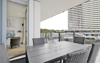 Ein Balkon oder eine Terrasse in der Unterkunft Highend Travemünde - Whg 201