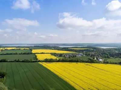 Naturlandschaft in der Nähe des Hotels