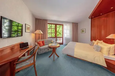 TV/Unterhaltungsangebot in der Unterkunft Wittlers Hotel