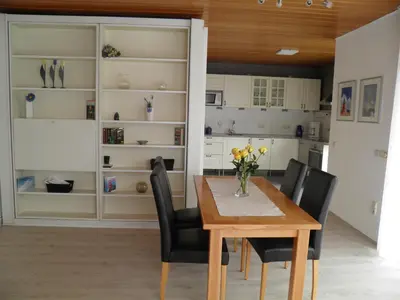 Küche/Küchenzeile in der Unterkunft Ferienhaus Krabbe 1 Schmiedeberg Timmendorfer Strand Niendorf