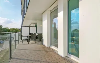 Ein Balkon oder eine Terrasse in der Unterkunft Highend Travemünde - Whg 204