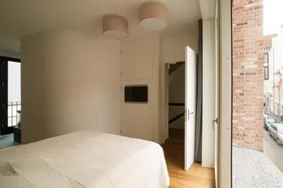 Ein Bett oder Betten in einem Zimmer der Unterkunft An der Mauer 15