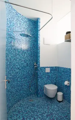 Ein Badezimmer in der Unterkunft An der Mauer 15