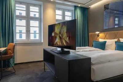 TV/Unterhaltungsangebot in der Unterkunft Motel One Lübeck