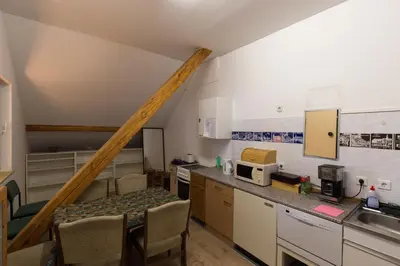 Küche/Küchenzeile in der Unterkunft Traumhafte Ferienwohnung