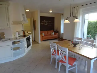Küche/Küchenzeile in der Unterkunft Haus Sonne & Meer