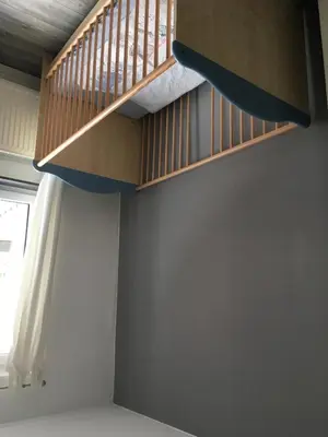 Grundriss der Unterkunft Ferienwohnung Haffkrug Seebrücke