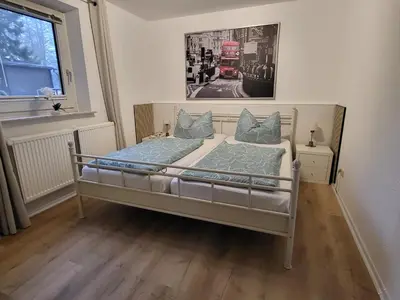 Ein Bett oder Betten in einem Zimmer der Unterkunft Sunhaus Koch