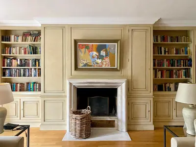 Die Bibliothek im Aparthotel