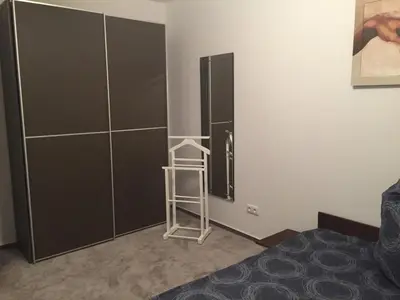 Ein Bett oder Betten in einem Zimmer der Unterkunft Ferienhaus Bäk-Ratzeburg