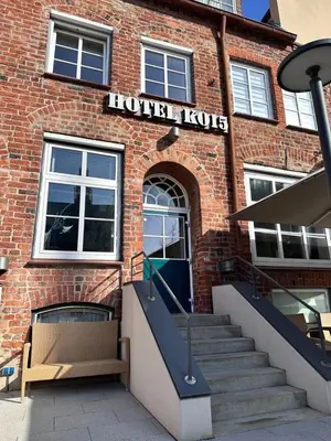 Eine Fassade oder ein Eingang zu Hotel KO15