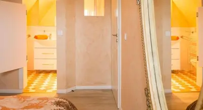 Ein Badezimmer in der Unterkunft Altes Strandhus Casa Meeresrauschen