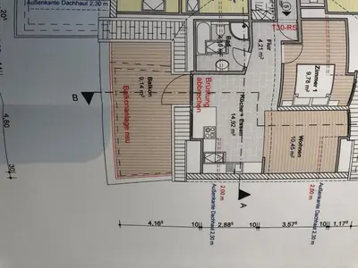 Grundriss der Unterkunft Altes Strandhus Casa Strandmuschel