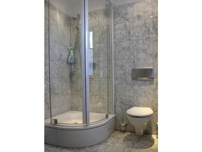 Ein Badezimmer in der Unterkunft Casa Strandperle