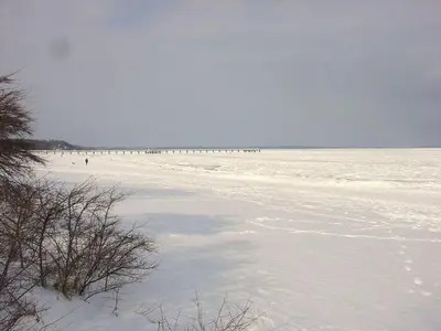 Altes Zollhaus Casa Sandstrand im Winter