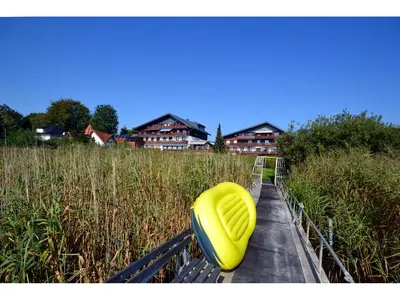 Ein Garten an der Unterkunft Ferienapartment 