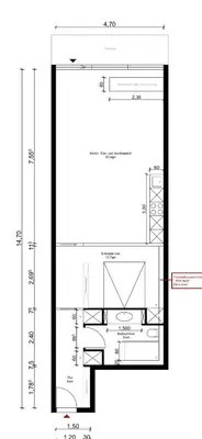 Grundriss der Unterkunft Suite Ostseerausch