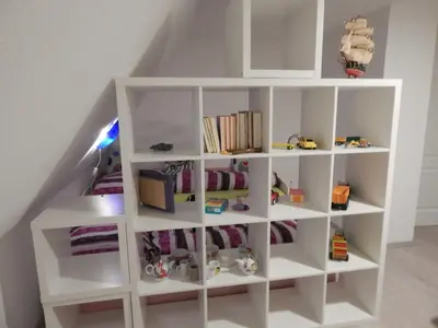 Die Bibliothek im Ferienhaus