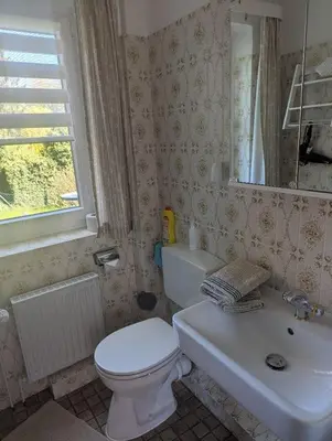 Ein Badezimmer in der Unterkunft Gesa Kronenberger