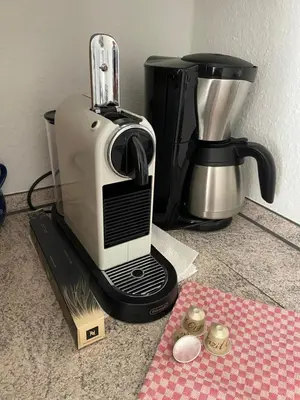 Kaffee-/Teezubehör in der Unterkunft Ferienwohnung 2 Hof Flüh