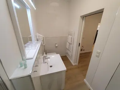 Ein Badezimmer in der Unterkunft Landhotel garni zur Linde