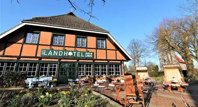 Das Gebäude in dem sich das Hotel befindet