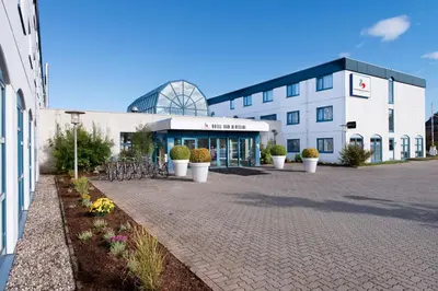 Das Gebäude in dem sich das Hotel befindet