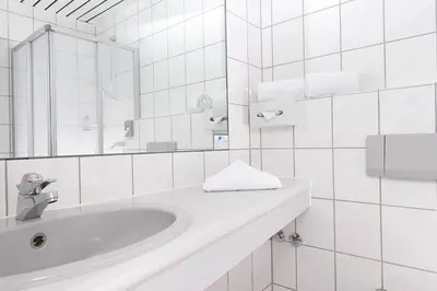 Ein Badezimmer in der Unterkunft Good Morning + Bad Oldesloe