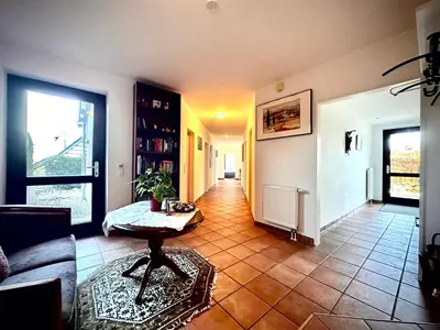 Ein Sitzbereich in der Unterkunft FeWo Rajek -Alte Salzstraße 14-