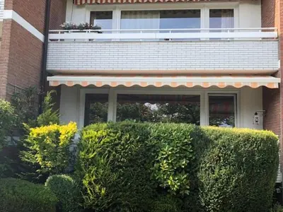 Ein Garten an der Unterkunft WellenRausch Living 