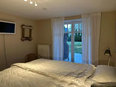 Ein Bett oder Betten in einem Zimmer der Unterkunft Seepferdchen