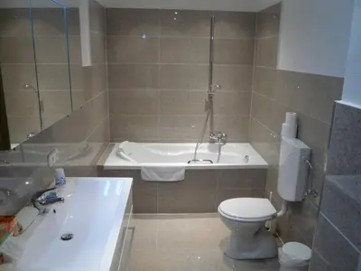 Ein Badezimmer in der Unterkunft Villa Vogelsang