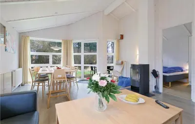Ein Sitzbereich in der Unterkunft Frische Brise 4 - Dorf 3