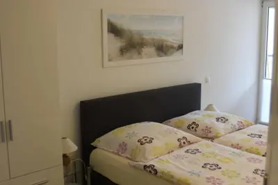 Ein Bett oder Betten in einem Zimmer der Unterkunft Residenz Ostseestrand Nr. 11