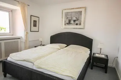 Ein Bett oder Betten in einem Zimmer der Unterkunft Ferienwohnung Barebica