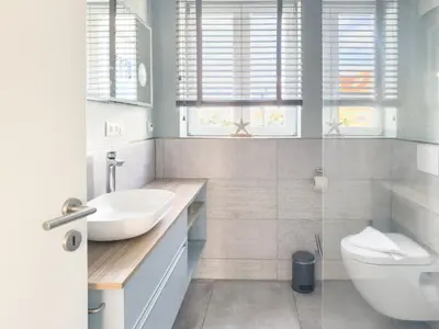 Ein Badezimmer in der Unterkunft Ferienwohnung Baltic Lounge 53