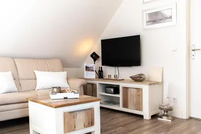 TV/Unterhaltungsangebot in der Unterkunft Ferienwohnung Ausblick