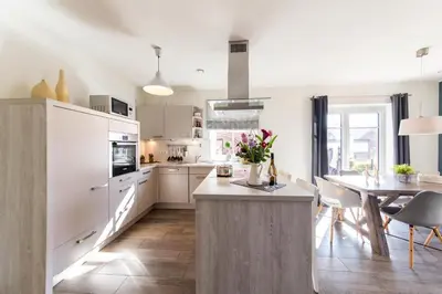 Küche/Küchenzeile in der Unterkunft Ferienhaus Carpe Diem