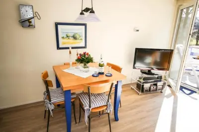 TV/Unterhaltungsangebot in der Unterkunft Ferienwohnung Kleine Freiheit