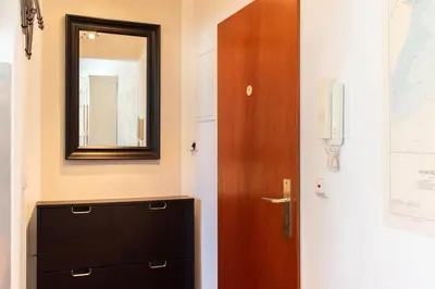Ein Badezimmer in der Unterkunft Ferienwohnung Kajüte