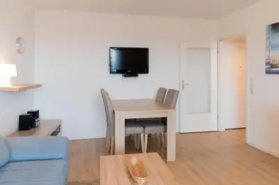 TV/Unterhaltungsangebot in der Unterkunft Ferienwohnung MehrBlick 11