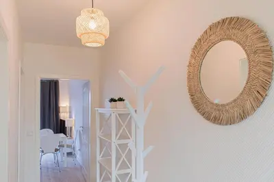 Grundriss der Unterkunft Ferienwohnung Muschel 1