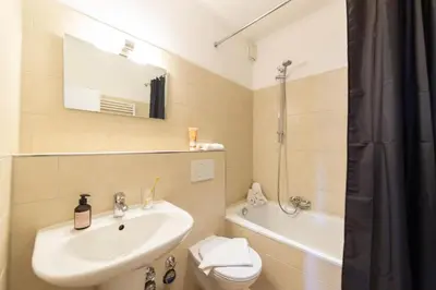 Ein Badezimmer in der Unterkunft Ferienwohnung Ocean Lodge 2