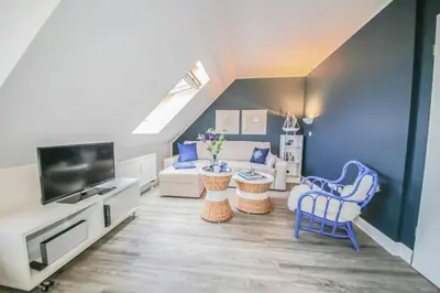 TV/Unterhaltungsangebot in der Unterkunft Ferienwohnung Nordnordost