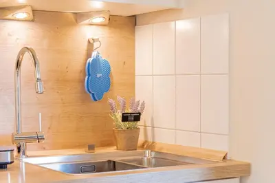 Ein Badezimmer in der Unterkunft Ferienwohnung Morgensonne