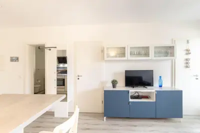 Küche/Küchenzeile in der Unterkunft Ferienwohnung Ostseeperle
