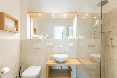 Ein Badezimmer in der Unterkunft Ferienwohnung Pier99