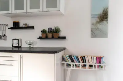 Küche/Küchenzeile in der Unterkunft Ferienwohnung Relax